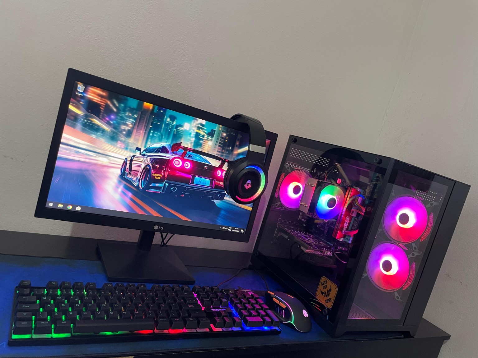 PC Gamer / Montagem - trabalho J1 Informática